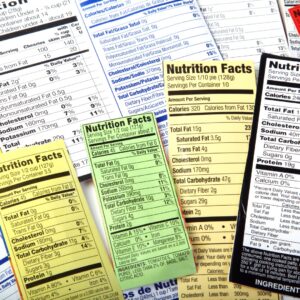 Today food packages must contain a food label, telling consumers information about the nutrition of the food.