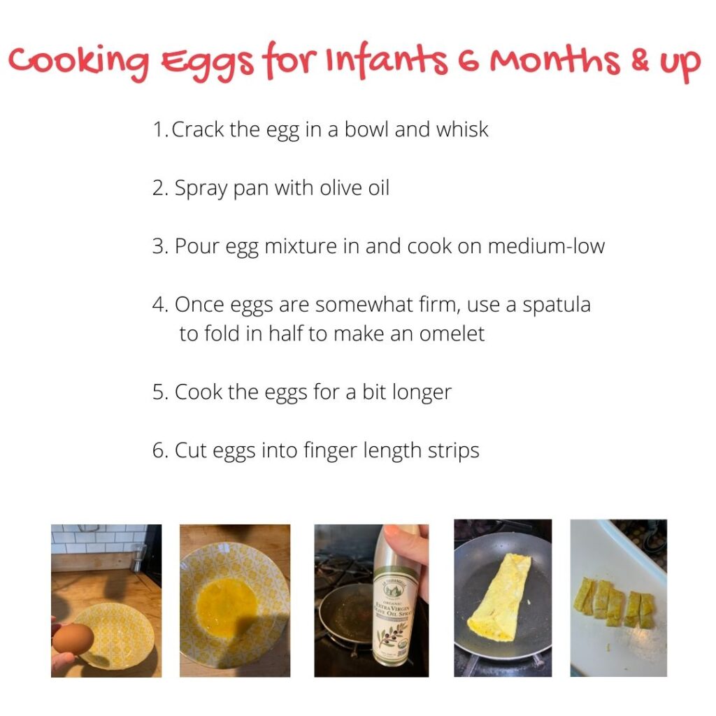 How to cook eggs for baby or toddler